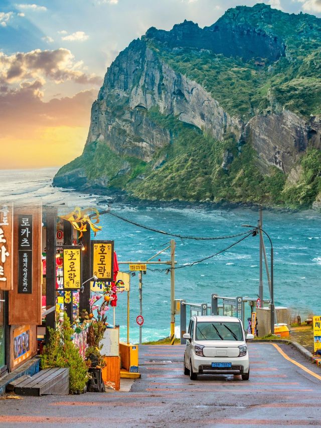 如果假期不想在國內人擠人，就來這济州島的風景美得不像話
