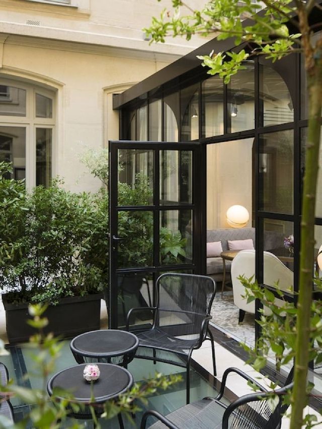 Parisian Elegance Unveiled 🌟🏨✨ #LeNarcisseBlanc