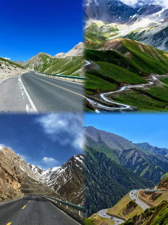 This road, stringing together the miracles of the four seasons, is Xinjiang's Duku Highway