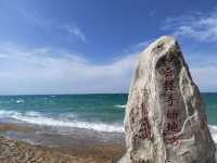 青海湖-高原上的一顆明珠。