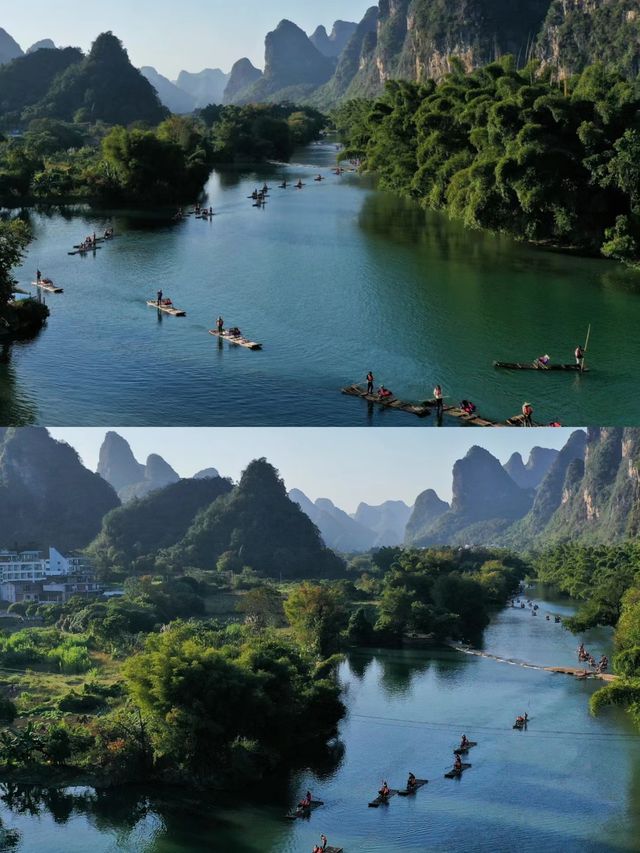 桂林·陽朔遇龍河|如詩畫般的山水