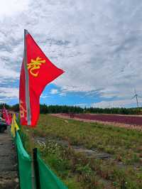 草原天路中段。