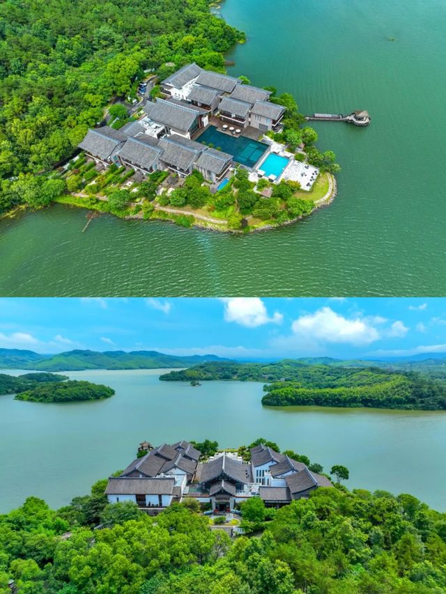 一個島嶼上只有一家酒店,江蘇周邊8000平方米的世外桃源。
