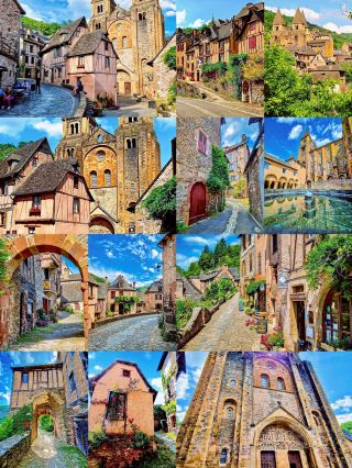 A journey through time in the medieval town of Conques.