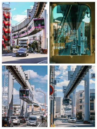 答應我去鎌倉一定別錯過空中倒掛電車。