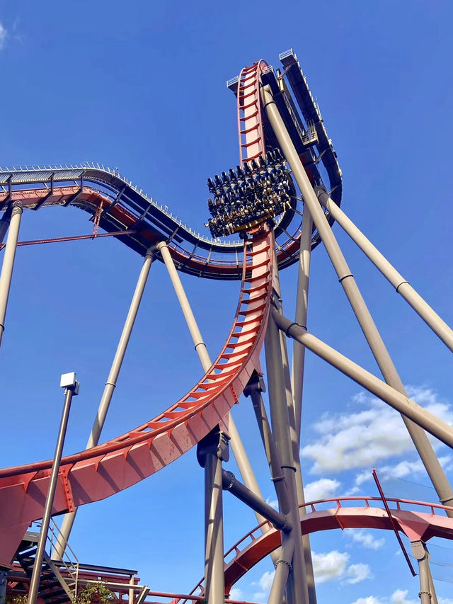 🎠夢幻之谷的歡樂時光：上海歡樂谷的驚喜旅程