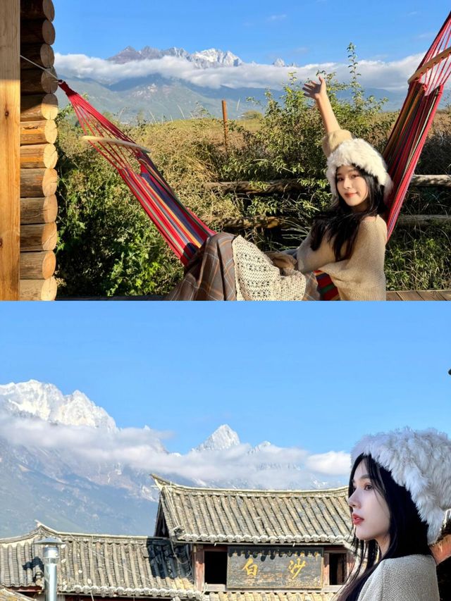 麗江見山小院｜為了這扇窗🪟。