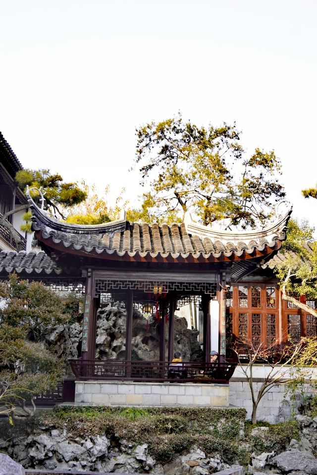 訪蘇州環秀山莊