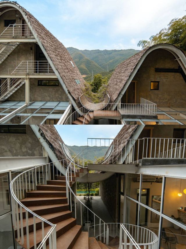 莫干山懸崖邊上的童話森林小屋
