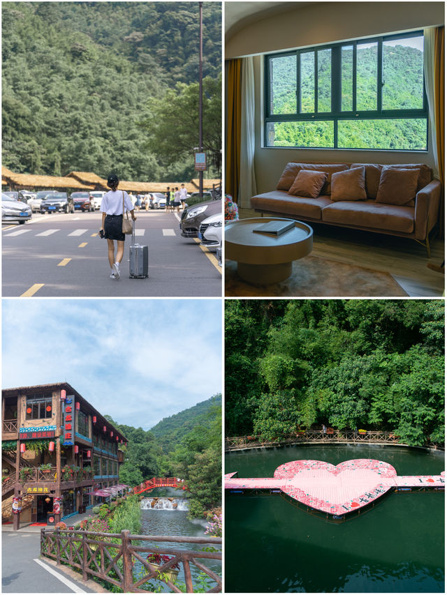 漂流後的理想休息地，入住清遠古龍峽古龍酒店