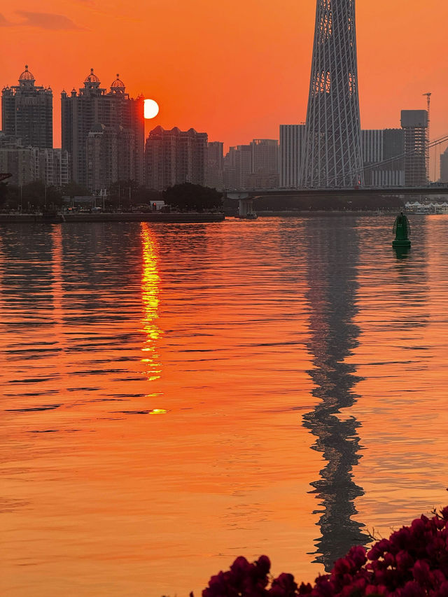 廣州市的璀璨之景#