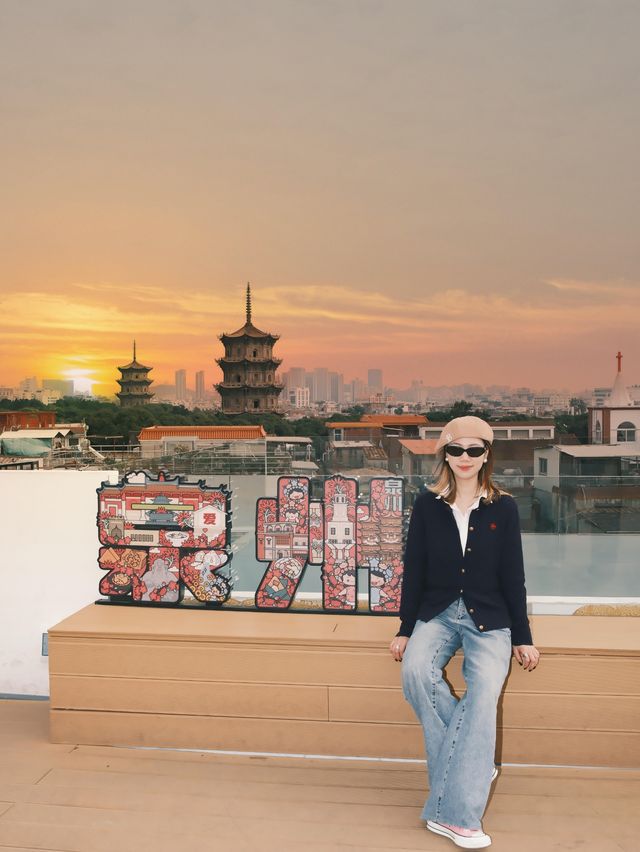 泉州旅遊西街的落日真的好適合拍照