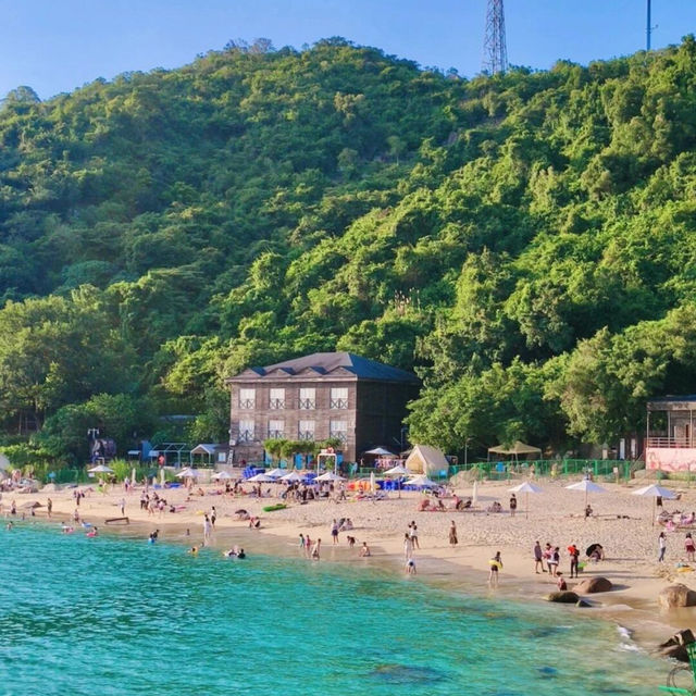 ⛵別懷疑，這就是在深圳的沙灘🛥️