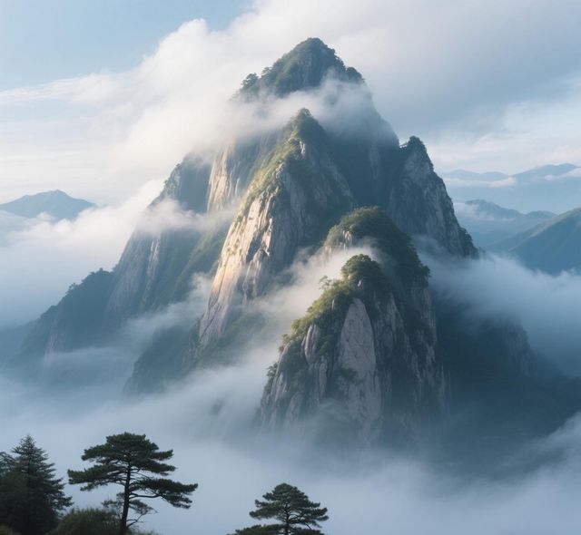 奇峰攬勝，隴山秘境🪷