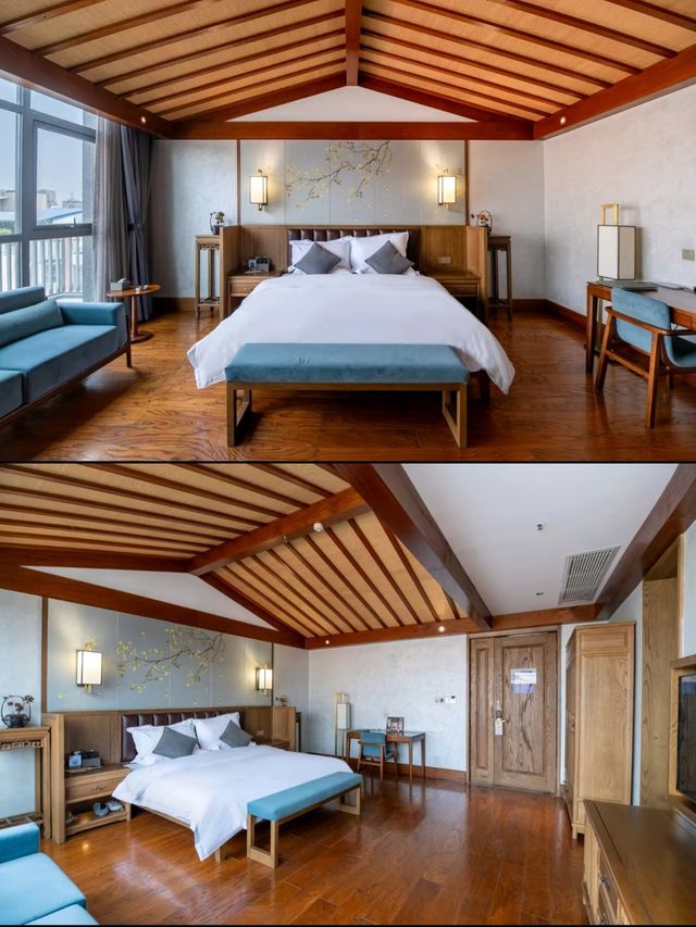 三星堆旁！暑假必住彩虹玻璃新中式旅館