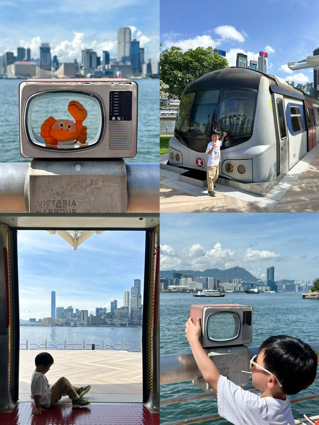 香港seawalk超好影嘅海邊地鐵免費玩~