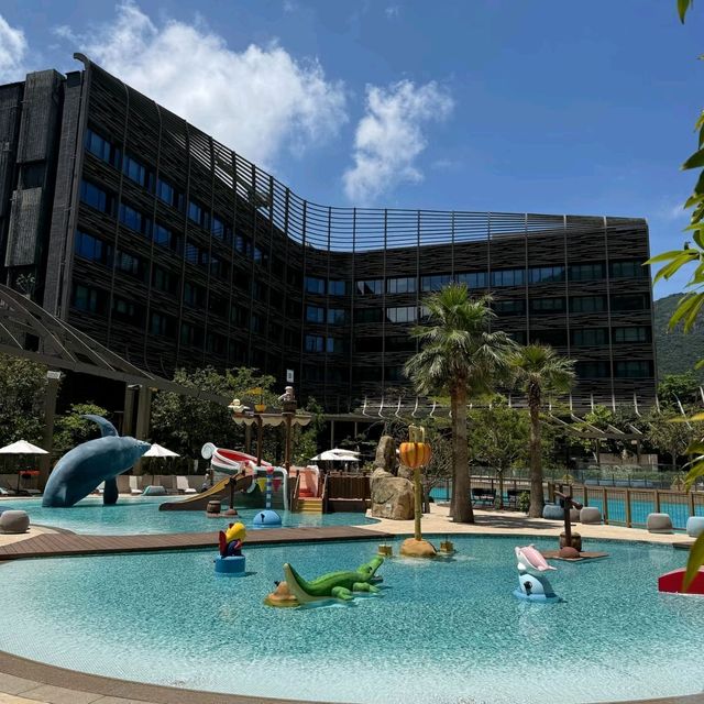 香港海洋公園旁千元內寶藏🏨！萬豪大空間+超方便攻略