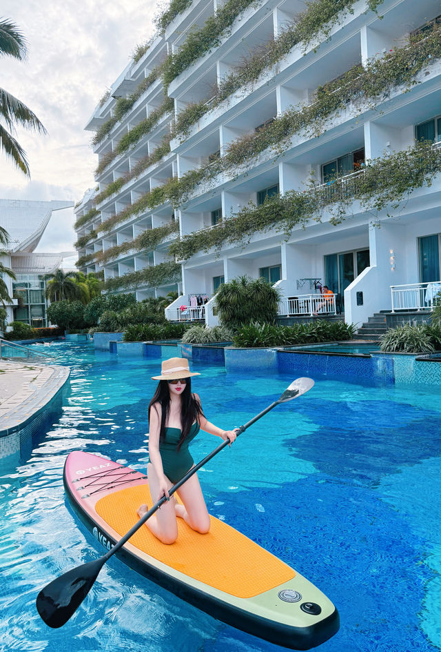 邊個會明嚟三亞玩超長泳道槳板嘅快樂