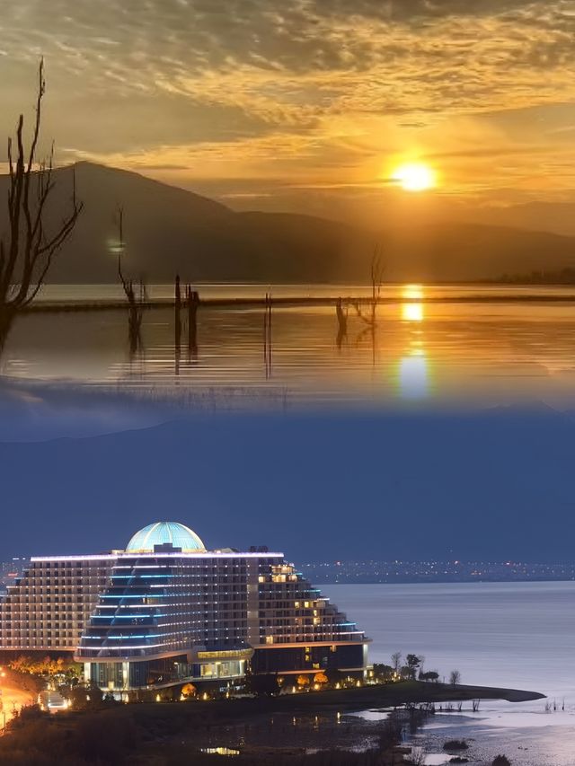 大理旅行推薦海灣酒店，陽台觀賞海景