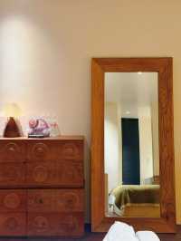 碼住在廬山西海碰上了chao牛的出片民宿～