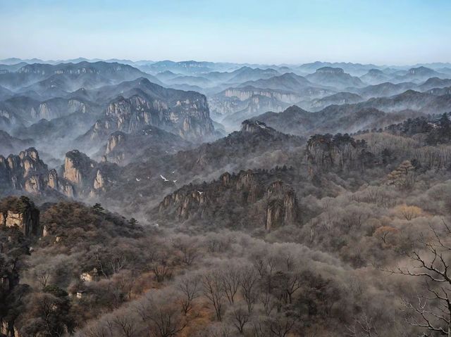 雲海中的仙境秘境