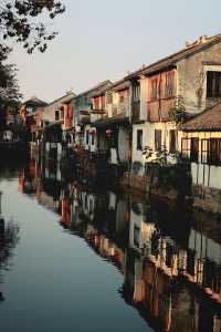 秋天總要帶娃去一次水鄉第一古鎮