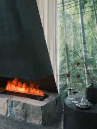 在諾克諾克私湯裡擁攬整片竹海