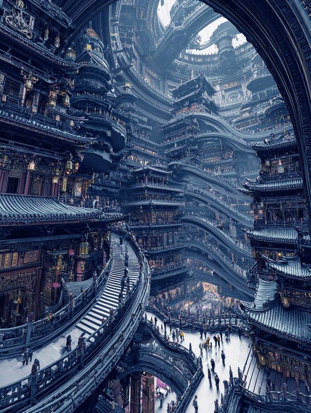 重慶，你以為你在一樓，其實你在樓梯