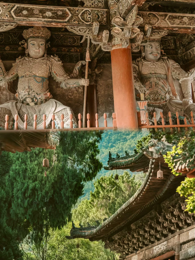 千年古剎藏深山!平武報恩寺治癒系避世攻略 千年古剎藏深山!平武報恩寺治癒系避世攻略