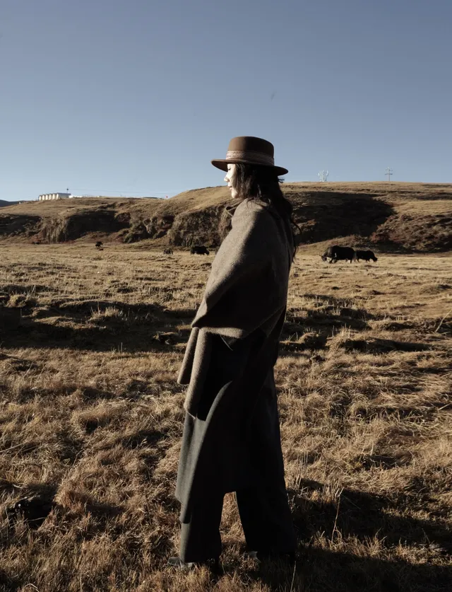 在雪山的凝視下,感受生命的奔放與靈性 在雪山的凝視下,感受生命的奔放與靈性