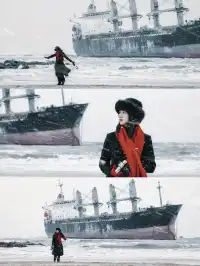 下雪的威海氛圍感絕了