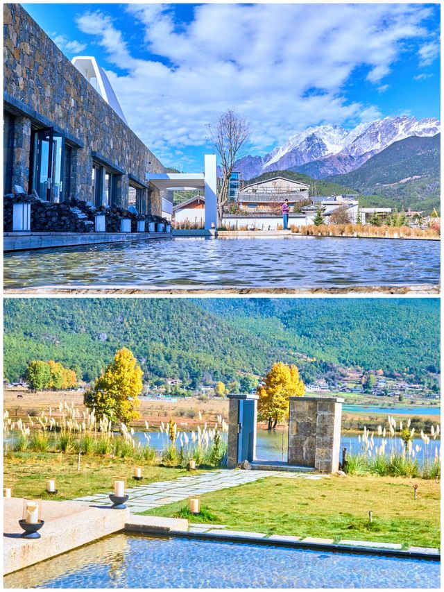 雪山下的慢生活