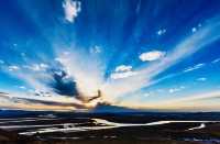 夕陽西下被若爾蓋的黃河九曲美翻了！一定要來～