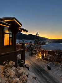 帶娃去了長白山,這雪景酒店比瑞士還震撼!