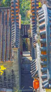 佛山三水長岐古村拍照,這裡的煙火氣和日落氛圍絕美