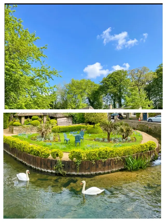 Living in a British pastoral oil painting in Bibury Wonderland