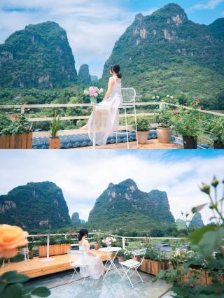 คู่มือเที่ยวพักผ่อนในหยางซั่วช่วงวันแรงงาน | พักในวิลล่าสวนริมแม่น้ำหยูหลง