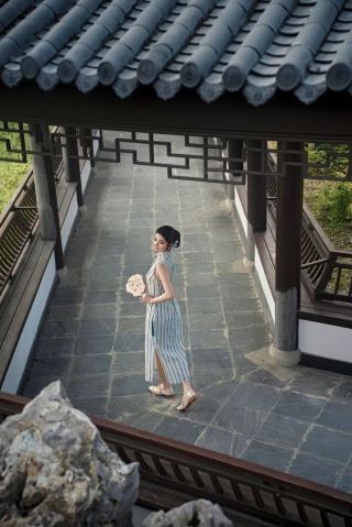 旅拍 | 在庭院中，与优雅相伴