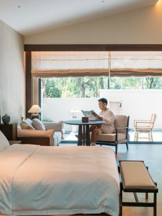 Hidden treasure homestay in Suining city nestled in a secluded garden