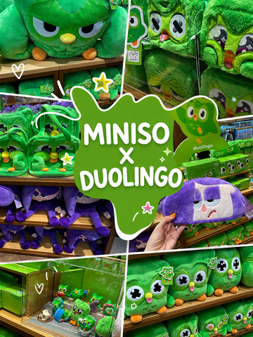 📚🦉 Duolingo × MINISO Pop-Up in Shanghai | Trip.com Shanghai