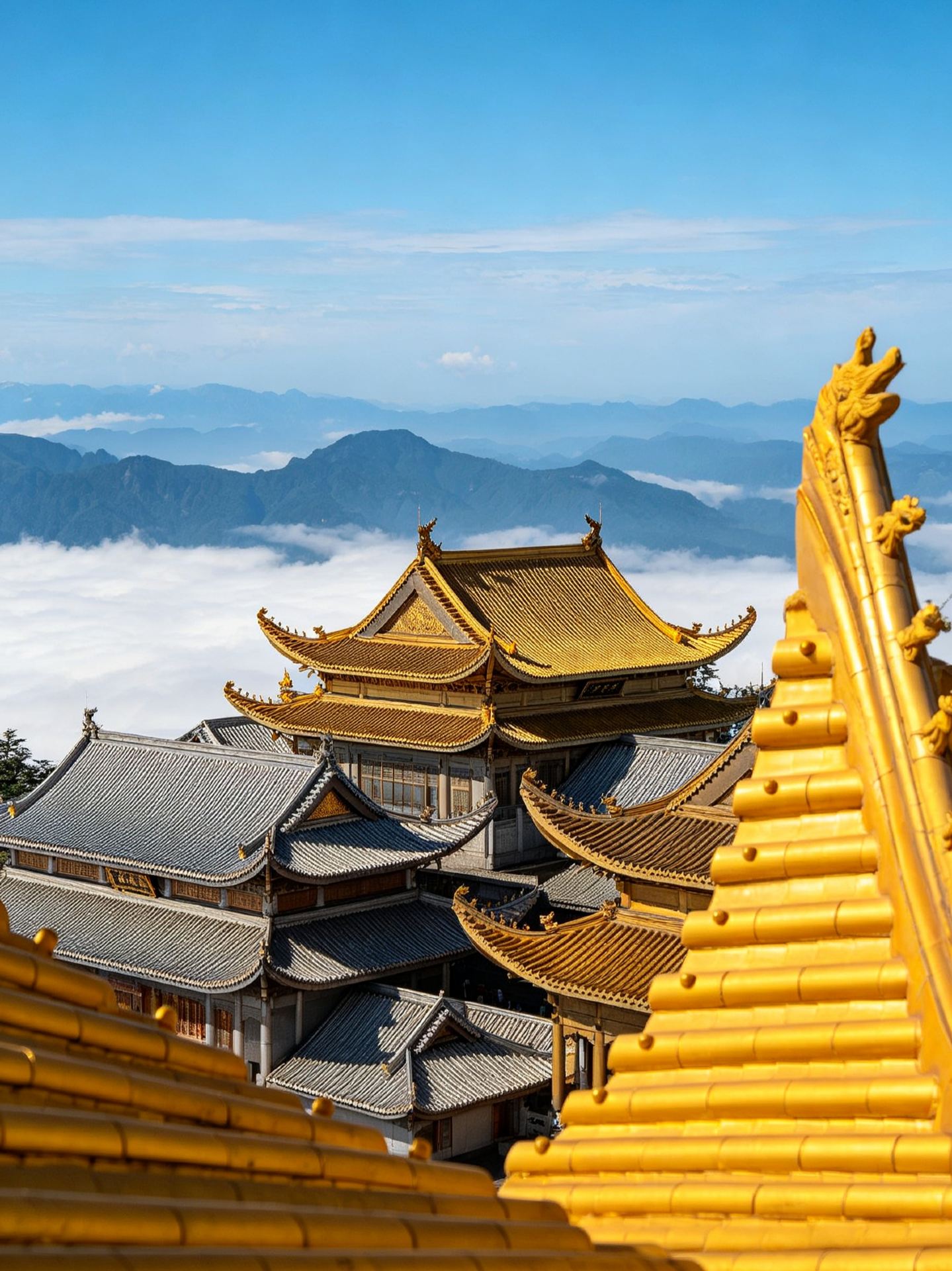 Current conditions on Emei Mountain on July 18, brought to tears by the clothes I brought myself