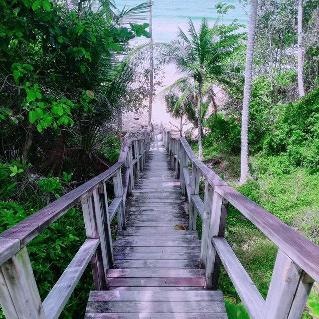 สะพานไม้ท่อน หาดในทอน