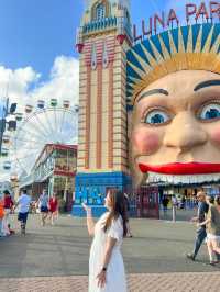 시드니의 유명한 놀이공원 루나파크 ! 🎠🎢