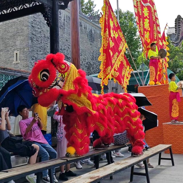 黃飛鴻紀念館 醒獅表演
