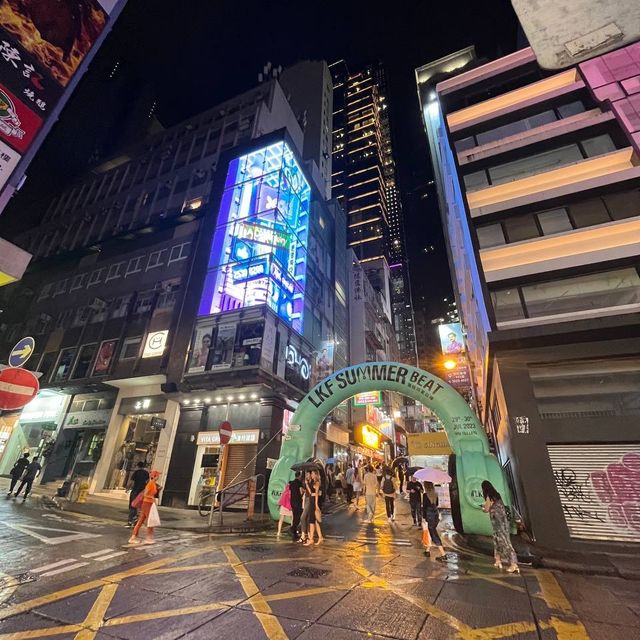 Wandering Hong Kong's busy streets