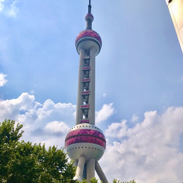 상하이 대표 랜드마크 동방명주 !!