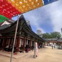 Place to visit in Korea (Bongeunsa Temple)