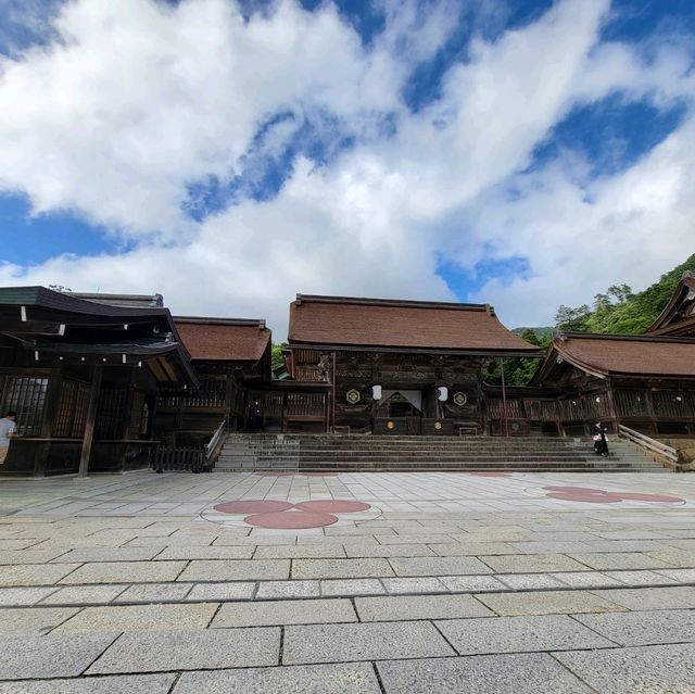 日本神道教最神社的地方之一「出雲大社」