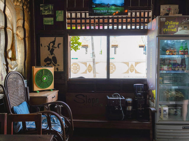 Slope Coffee บ้านเบ้ววว ค่าเฟ่แห่งมหานครแพร่รีส