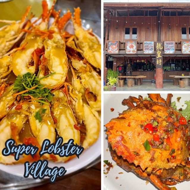 Fresh seafood at Super Lobster Village